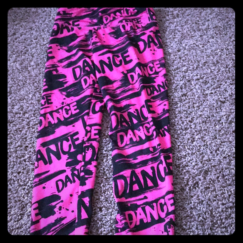 Justice dance leggings